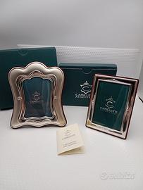 Coppia cornici argento Camilletti