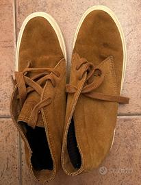 Superga sneakers scamosciate marroni tg 38 scarpe