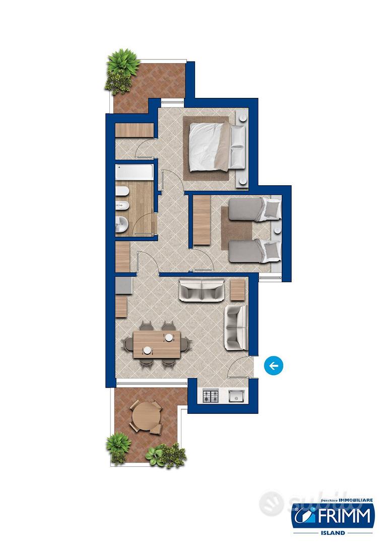 Apartment in Terranoa/Olbia, Cugnana Verde - Vista 2