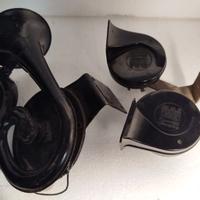 COPPIA TROMBE AUTO VINTAGE FIAMM FUNZIONANTI