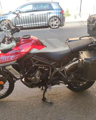 Tiger 800 triumph xca