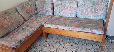 Panca angolo in legno 
