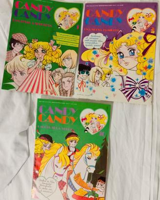lotto 3 fumetti Candy Candy Fabbri Ed. Anni '80