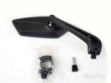 SPECCHIETTO RETROVISORE EBIKE MOTO IN ACCIAIO