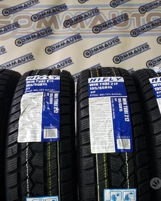 4 pneumatici 195 65 15 hifly termiche nuove