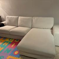 Divano Kivik 3 posti con chaise-longue