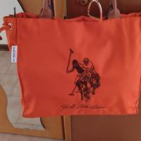Borsa femminile rettangolare arancione