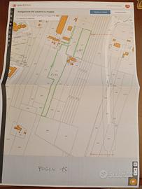 Terreno agricolo con potenzialità murativa