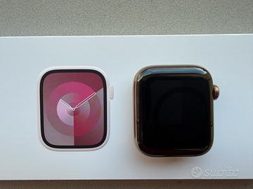 Apple watch serie 3 acciaio rosa
