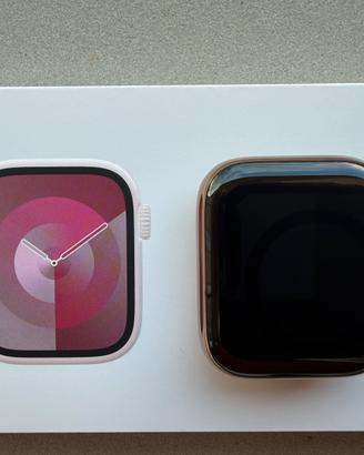 Apple watch serie 3 acciaio rosa