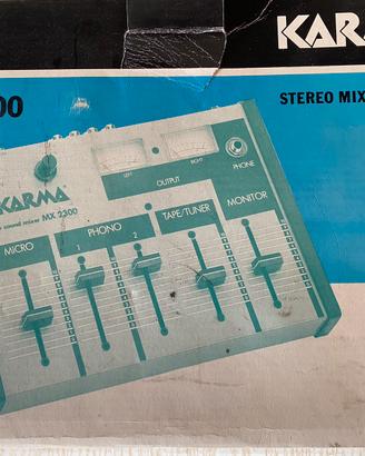 Stereo mixer karma