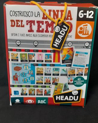 gioco per bambini costruisco la linea del tempo