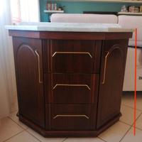 Mobile bagno con specchio