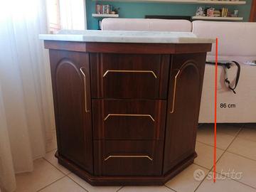 Mobile bagno con specchio