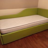 Letto una piazza con letto estraibile