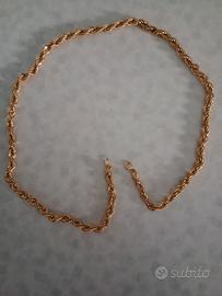 Collana Dorata a Catena Intrecciata del 1975-1976