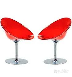 Sedie Poltroncina Kartell Eros vintage