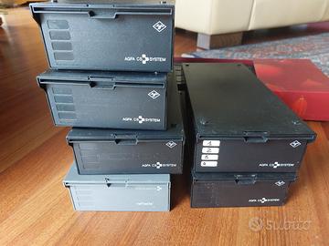 Caricatori diapositive con telaietti Agfa Reflecta