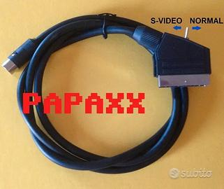 Cavo Scart S-video/Normal per Commodore 64/128/16
