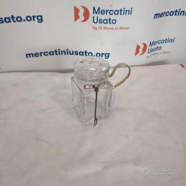 Porta Sottaceti In Cristallo Baccarat E Argento