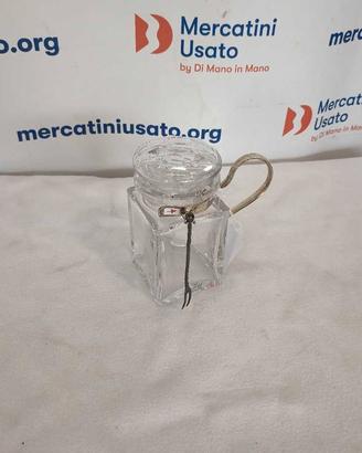 Porta Sottaceti In Cristallo Baccarat E Argento