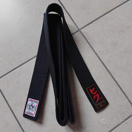 CINTURA NERA OMOLOGATA HIKU cm.260