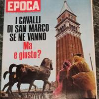 Epoca 1971 Cavalli di San Marco