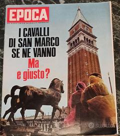 Epoca 1971 Cavalli di San Marco