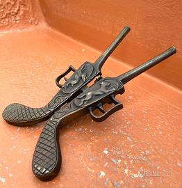 Calzascarpe Vintage Originale In Metallo