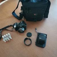 Canon PoverShot SX10iS + SpeedLite 270EX + Borsa