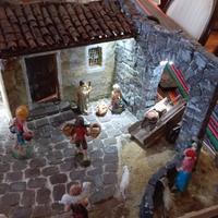 presepe con luci 