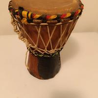 bongo in legno fatto a mano 