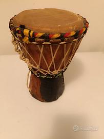 bongo in legno fatto a mano 