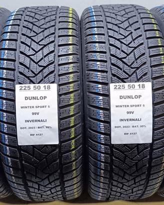 4 GOMME 225 50 18 DUNLOP INV RIF4127