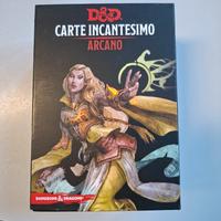 Carte incantesimo Arcano dnd 5e ITA d&d dungeon 