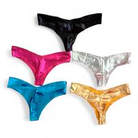 Lotto 5 Mutandine Lucide Taglia M