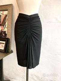 Isabel Marant Gonna nera in viscosa tg 38/40