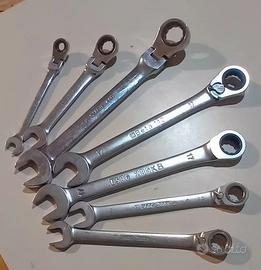 chiavi combinate a cricchetto