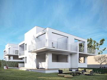 Carini Villa nuova costruzione con vista mare