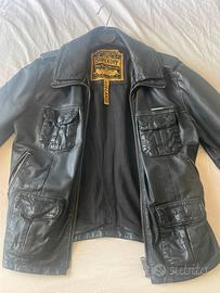 Giacca in pelle Superdry L