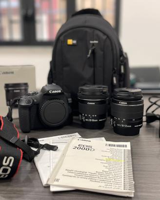 Canon eos 2000d + 18-55 + 10-18