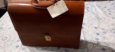 Borsa da ufficio in pelle Gian Marco Venturi 