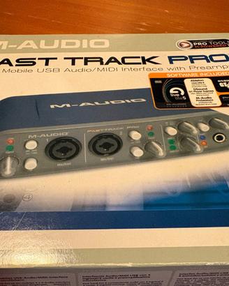 Scheda suono M-Adio fast track pro