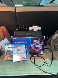 ps4 pro + VR + 2 joystick