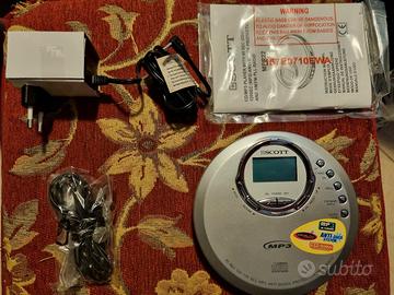 Lettore cd /mp3/portatile SCOTT 