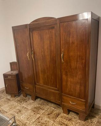 CAMERA MATRIMONIALE  COMPLETA IN NOCE ANNI 40/50