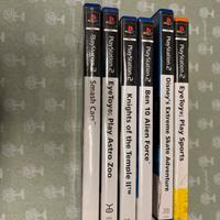 6 giochi per Playstation 2