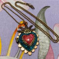 Collana Medaglione Cuore Lilo & Stitch SI APRE