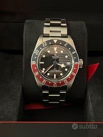 Orologio automatico tudor black bay gmt