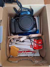 Eos 450d con remote switch e 2 batterie